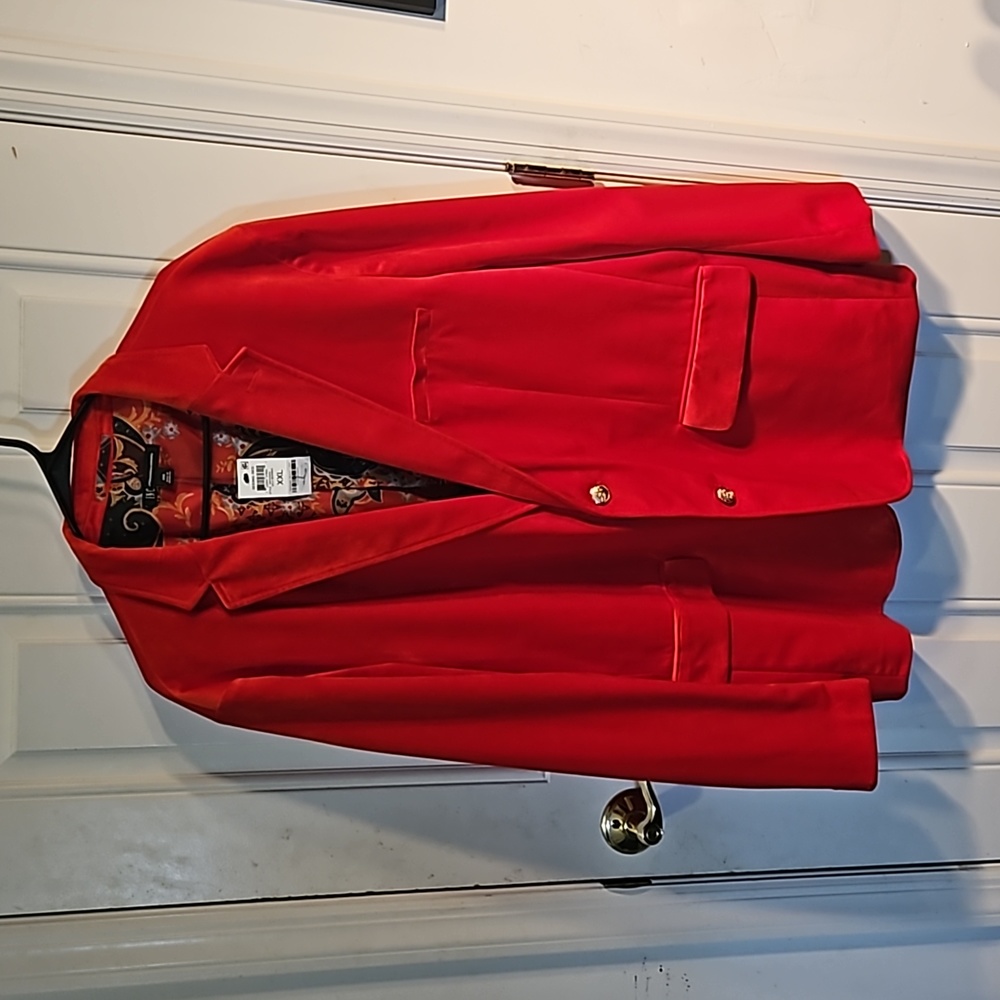 INC CONCEPTS RED VELVET SPORT GOLD xxl